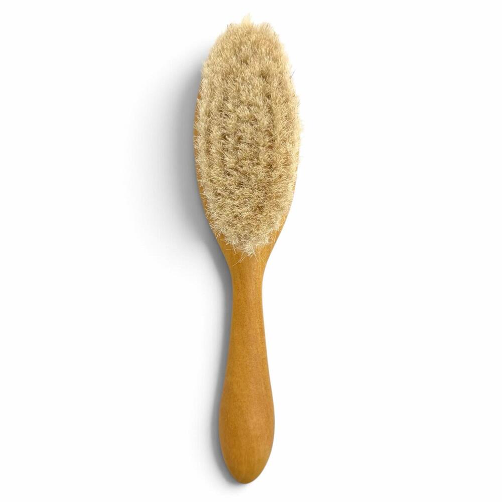 HERMES Cabriole Brush Citronnier (Goat Hair) Wood Hairbrush, Current Model, N...